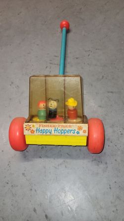 Fisher price happy hoppers #121 1969