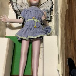 Canterbury Bell Doll Bill O’Connor Flower Fairies Porcelain Wings
