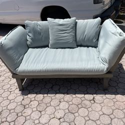Sofa  / Bed With Cushions (Already Washed) In Good Condition $60 Firm On Price