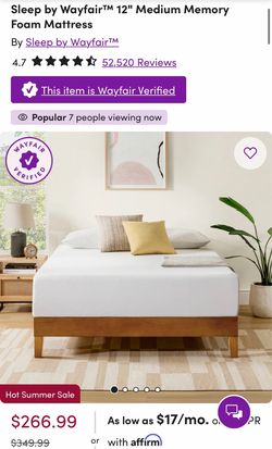 King mattress (great condition, medium firm)