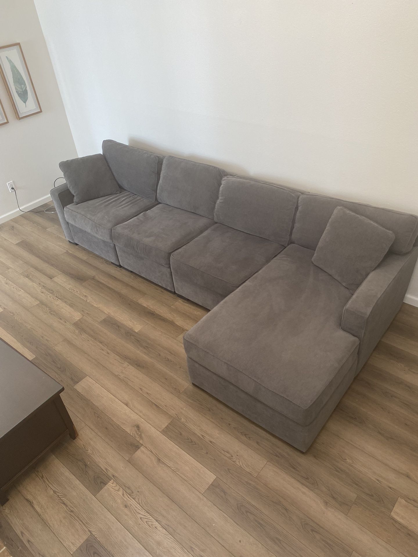 Macy’s Radley Sectional L-shaped Sofa