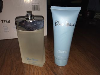 Blue wave perfume and shower gel