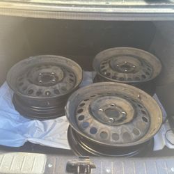 3 Steel Wheels 15X5.5 2016 Nissan Versa