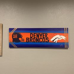 Denver Broncos Painting