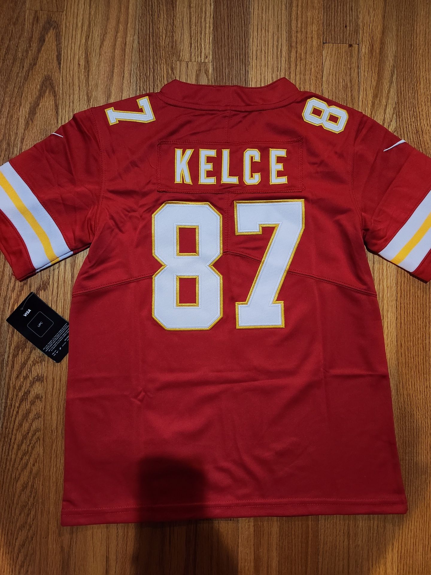 NFL Kansas City Chief Chiefs Football uniform No.87 Travis Kelce jersey embroidered sportswear