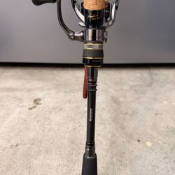Megabass Destroyer Addermine + Shimano Stradic CI4 2500