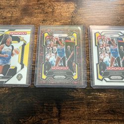 Angel Reese Rookie Cards Monopoly Panini Prizm