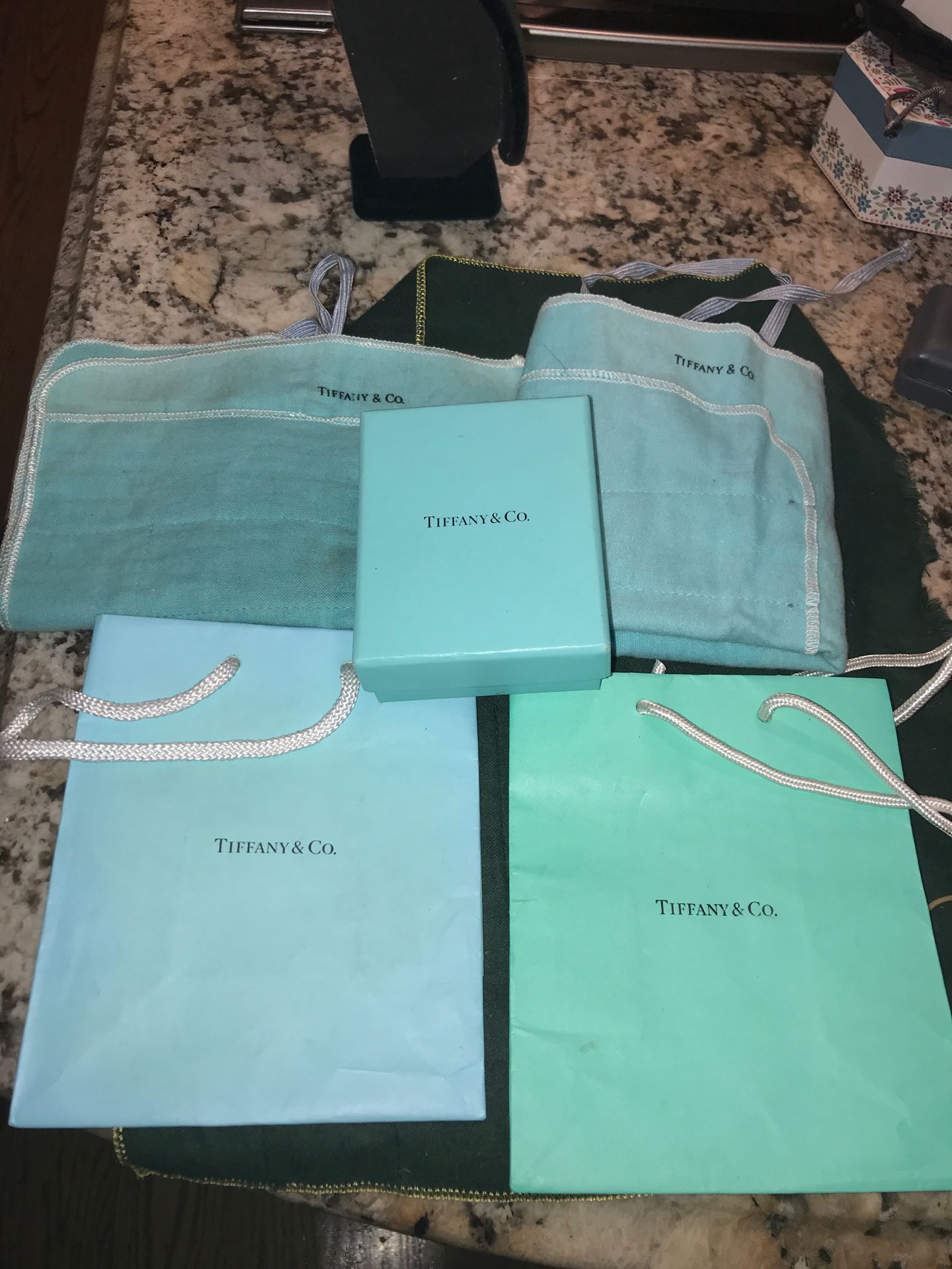 Tiffany authentic five pieces Price just reduced to sell