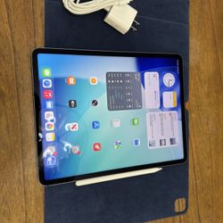 2021 iPad Pro 12.9" 5th Gen M1 Chip Cellular 128GB Magnetic Cover Pencil 