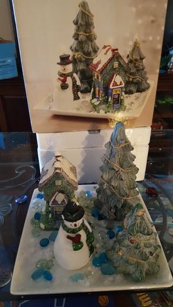 candle Christmas tree