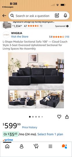 Couches brand new