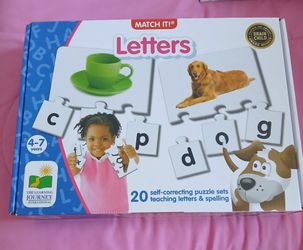 Match It! Letters Puzzle Set by The Learning Journey
