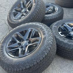 WHEELS OEM 18” STOCK CHEVY TRAIL BOSS 