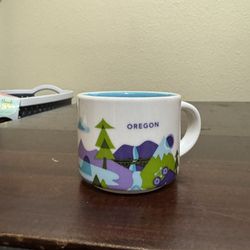 Starbucks ‘You Are Here Collection’ Mini 2 oz Mug Oregon 2017