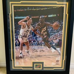 Gary Payton Signed 16x20 Framed Photo