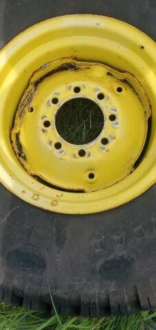 2 Tractor Rims N Tires 