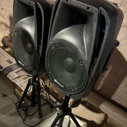 Two Sonart Bluetooth Speakers 