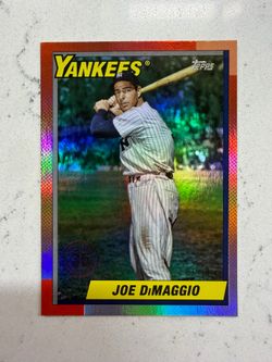 2025 Topps Update 1990 35th Anniversary Joe DiMaggio Holo Foil #U90-39 - Yankees