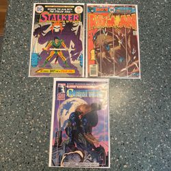 Bundle of 3 first edition comics from the 1970’s and 90’s