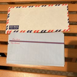 Vintage Air Mail Envelopes