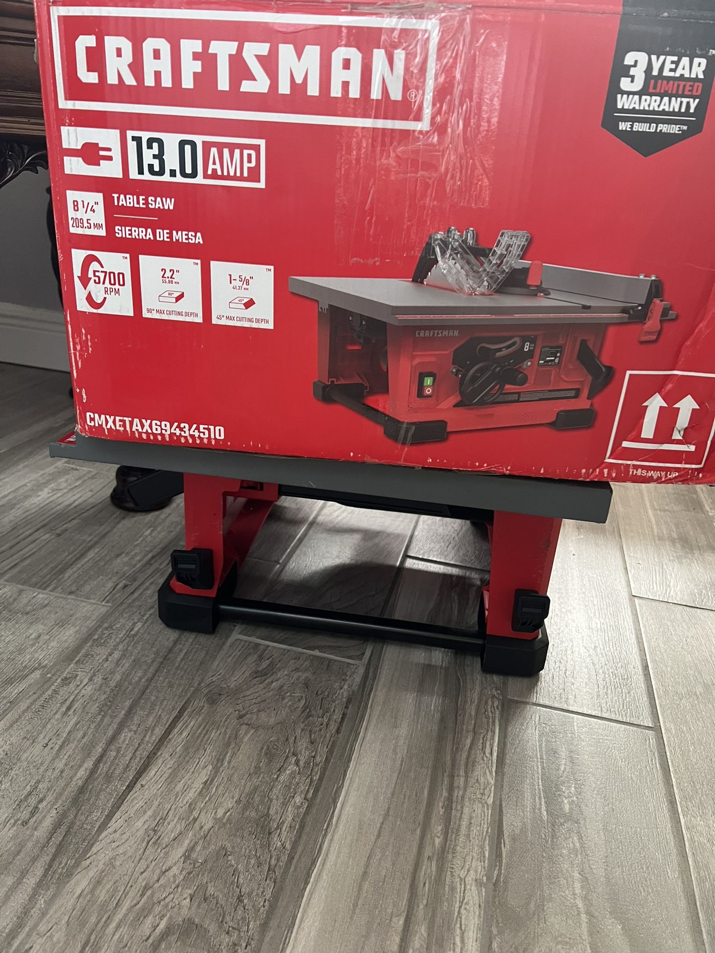 Craftsman Table Saw New 