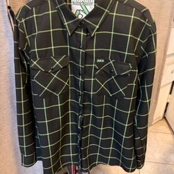 a Dixxon Flannel Company flannel, size XL, specific model “The Factory” 