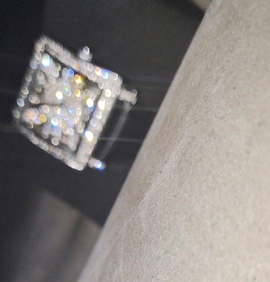 Franck M Time Square Mossainite