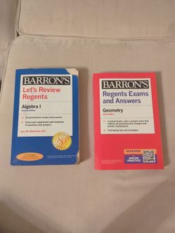 Barron's Regents Algebra I and Geometry