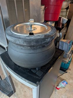 Commercial Soup Kettle Warmer with Lid