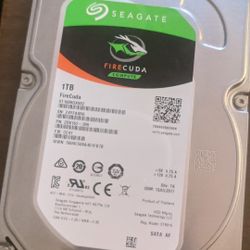 Seagate Firecuda 1TB Hard Drive