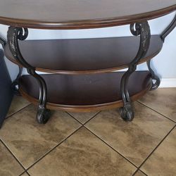 CONSOLE TABLE  CHERRY /ASHLEY TABLE