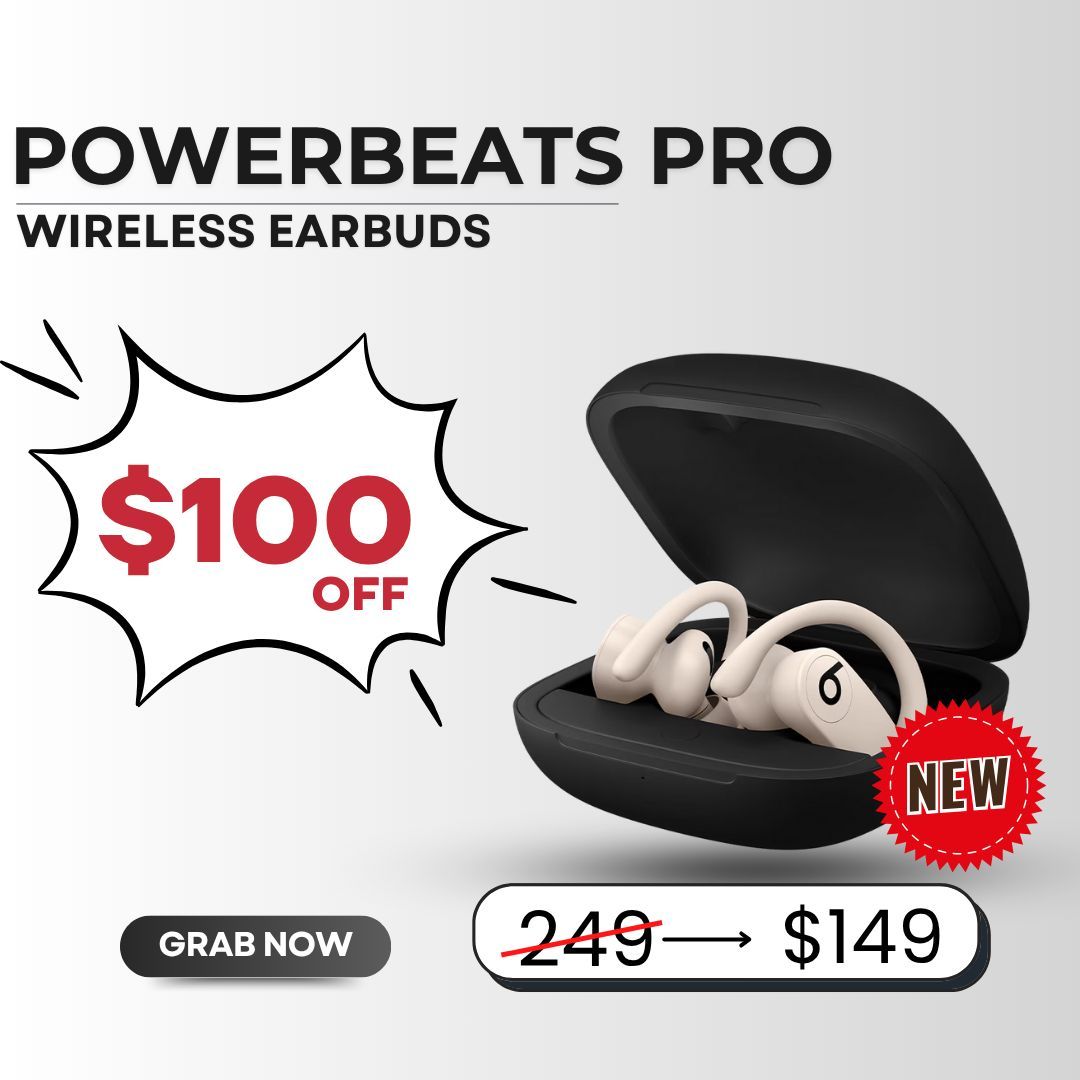 🎧 Beats Powerbeats Pro (Nuevo) – ¡Solo $149! Ahorra 40% + Opción de $1 + Garantía de Hasta 1 Año 🔥