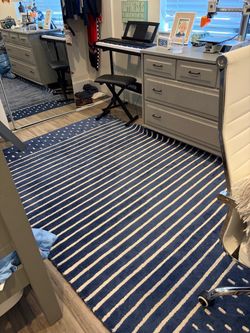 5x6 blue rug