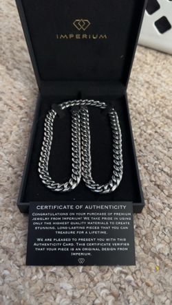 Imperium 20 inch Cuban link chain