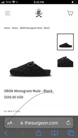 Surgeon Mule Men’s 4 Women 5.5
