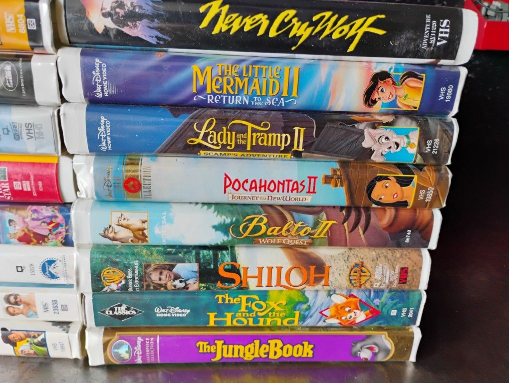 48 VHS Moives