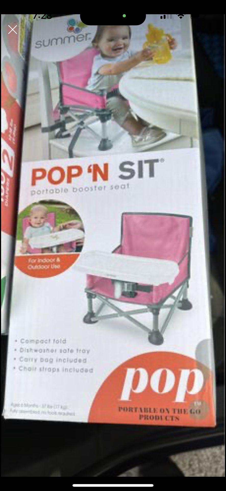 Booster Seat Portable 