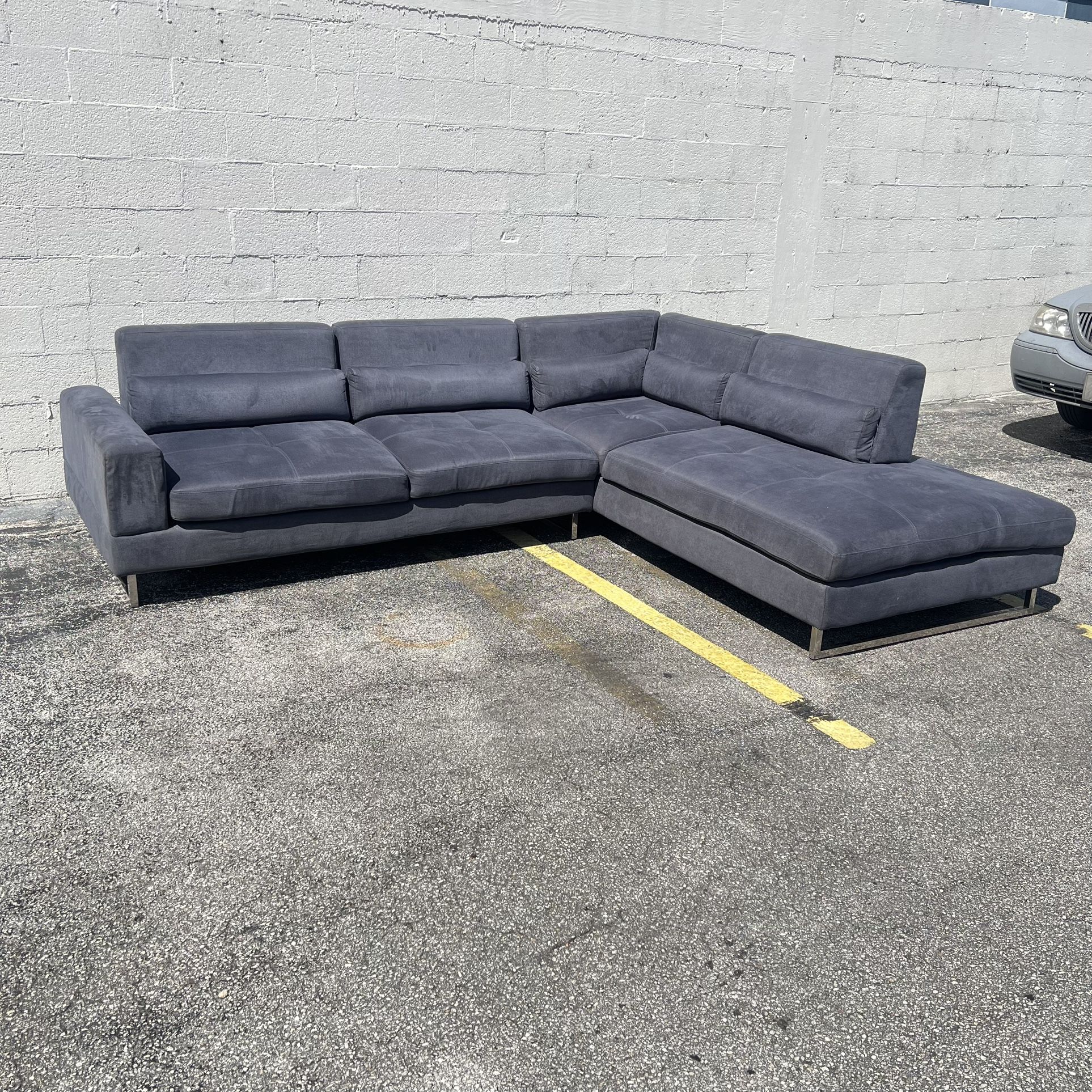 Large Gray Sectional Couch π SAME DAY DELIVERY