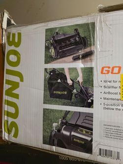 Sun Joe Electric Lawn Dethatcher Scarifier