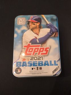 Bryce HarperTopps 2021 Baseball Tin | BOX ONLY