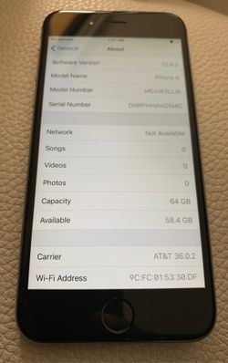 IPhone 6 64gb selling as iPod