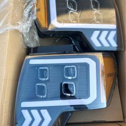 09-14 Ford F-150 LED Headlights Faros Calaveras Micas Luces 