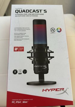 HYPERX QUADCAST S Stanalone USB Microphone