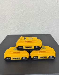 DEWALT 20v 2.0 battery 30 dollars… EACH …..
