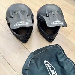 HJC MotoX Helmets size L 