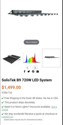 Solis Tek Grow Light