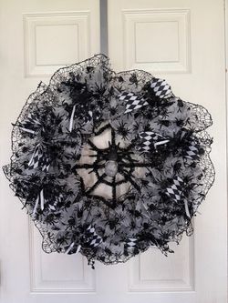 Handmade Halloween Wreath