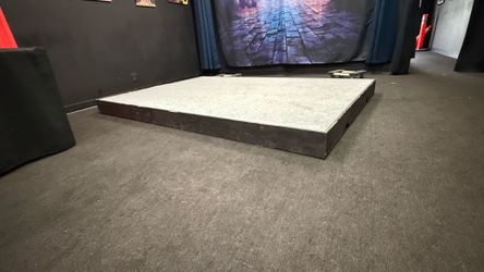 6’ x 9’ Carpeted Stage