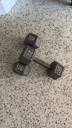 Pair Of 20lb Dumbbells