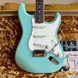 2009 Fender Eric Johnson Stratocaster Rosewood Tropical Turquoise 